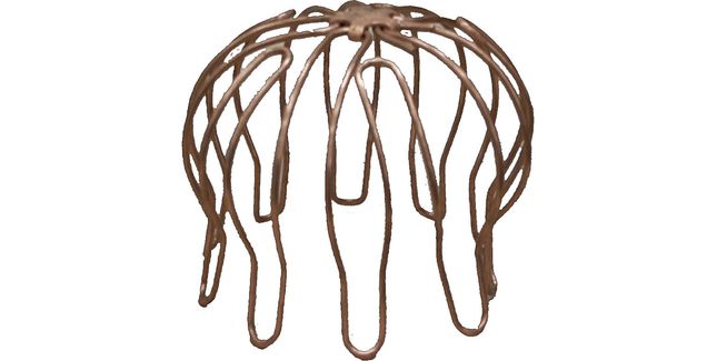 Coppa Gutta Downpipe - Copper Leaf Guard