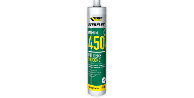 Everbuild Everflex Premium+ 450 Silicone Sealant (300ml)
