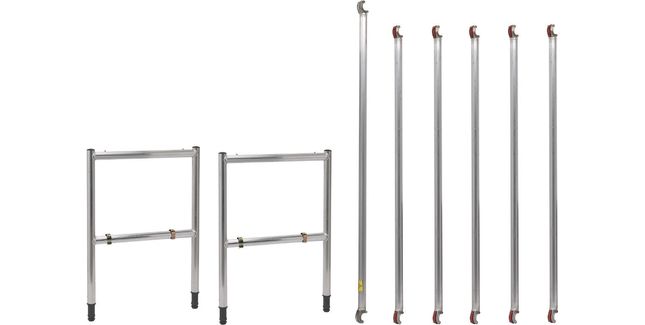 Werner 2 Rung Aluminium Guardrail Pack