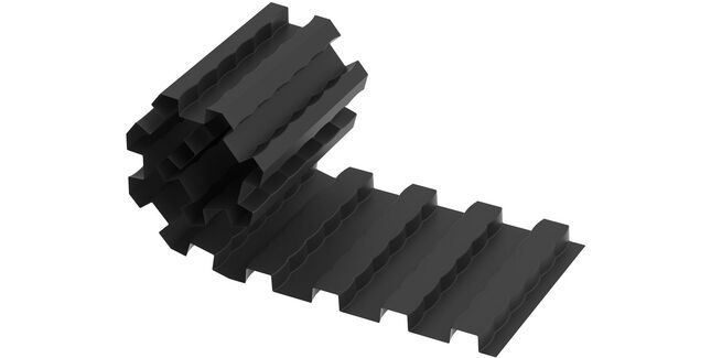 Timloc Rafter Roll(300mm x 6m - Black (Pack of 10)