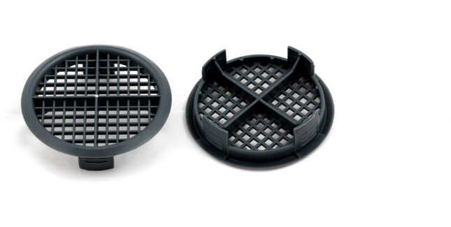 Timloc 70mm Push In Circular Soffit Roof Vents - Pack of 10