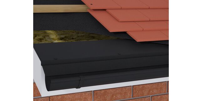 Timloc 1.5m Roof Eaves Vent Protector Tray - Black (Pack of 10)