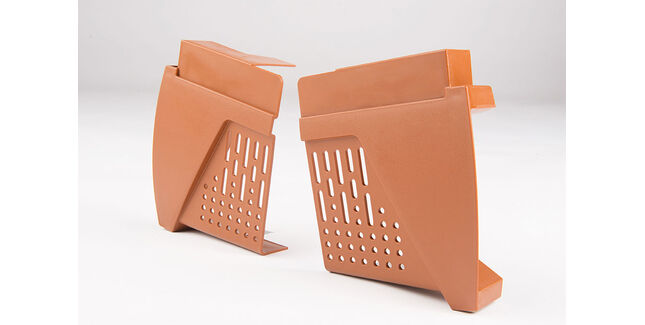 Timloc Dry Fix Verge For Profiled Tiles Eaves Closer Pack (Left &amp; Right Pair)