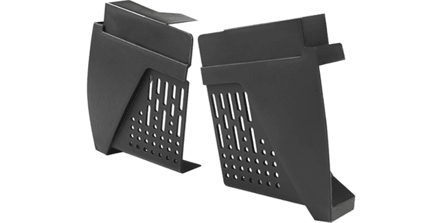 Timloc Dry Fix Verge For Profiled Tiles Eaves Closer Pack (Left &amp; Right Pair)