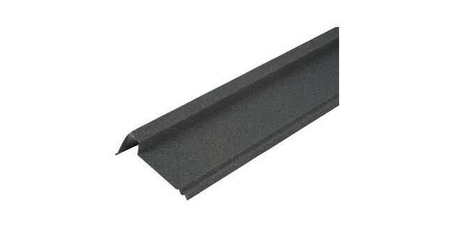 Corotile Lightweight Metal Barge Cover (Charcoal Grey) - 910mm