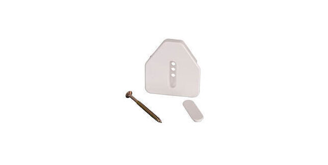 Corotherm Self Supporting Roofing End Caps (White)