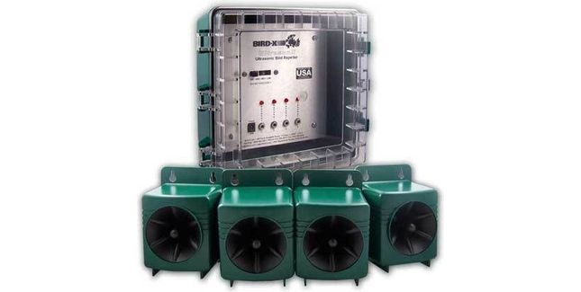 UltrasonX 4-Channel Ultrasonic Pest Deterrent System