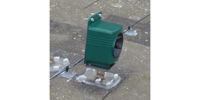 Surface Mounted Speaker Bracket For Bird-X Deterrent Products