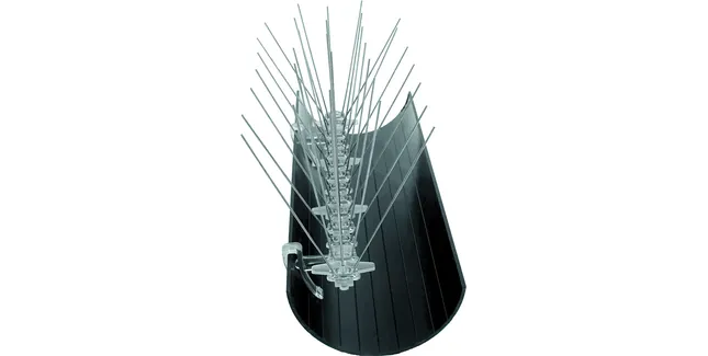 PestFix Rainwater Gutter Clips For Bird-X Spikes