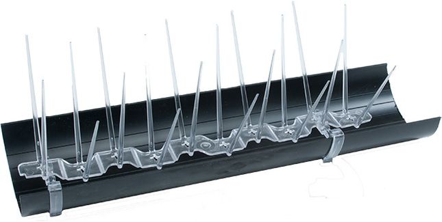 Rainwater Gutter Clips For Defender 8 Medium Polycarbonate Bird Spikes