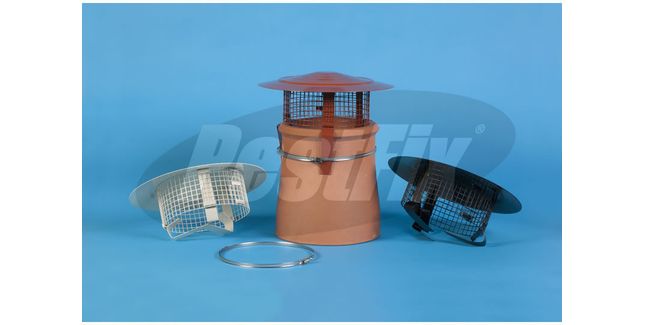 Chimney Cowl Standard Height Bonnet Top Rain Guard