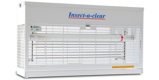 Insect-a-clear T65 30W Fly Killer in White Safety Tube F65CSW