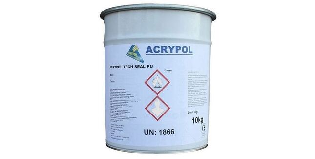 Acrypol Tech Seal PU Liquid Waterproofing Membrane (Dark Grey)