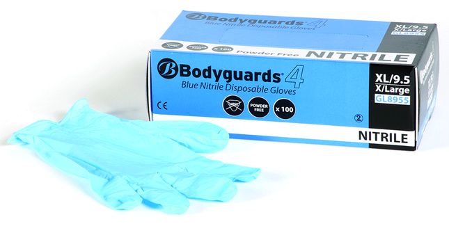 Nitrile Powder-Free Disposable Gloves (Pack of 100)
