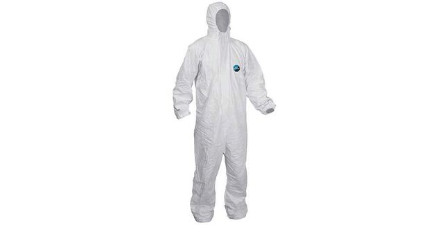 Disposable Dupont CHF5 Tyvek Classic Hooded Suit