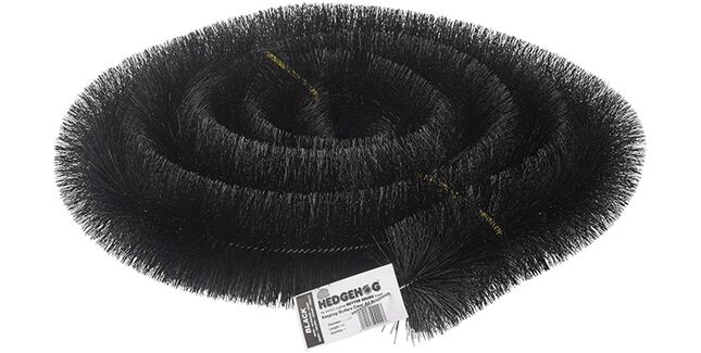 Hedgehog 75mm Debris Gutter Brush (4m) - Black