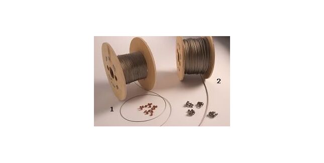 7x7 Strand Steel Wire Rope (2mm Diameter)