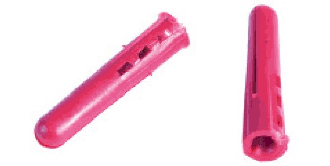 Red Wall Plugs (Pack of 100)
