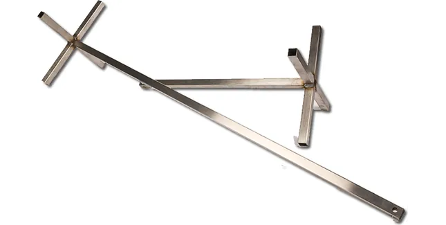 PestFix Stainless Steel Non-Piercing Netting Flat Roof Mount