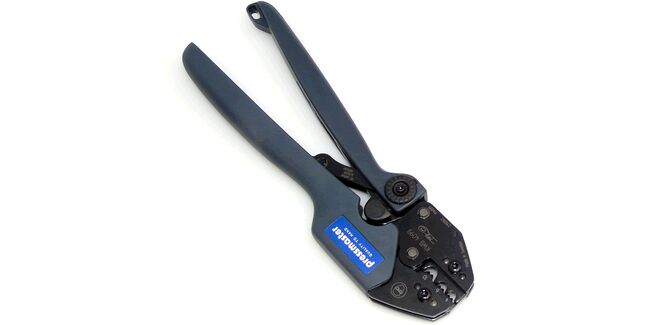Professional 1mm - 2.5mm Pressmaster Ratchet Ferrule Crimp Tool