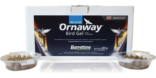 Ornaway Optical Bird Repellent Gel Pre-Filled Dishes (Pack of 15)