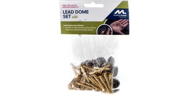 Midland Lead Lead Domes (Pack of 20)