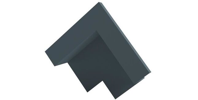 Kytun Slate Dry Verge Apex Unit Aluminium 25mm (135 deg)