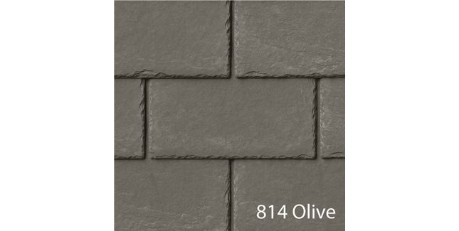 Capco Slates Tapco Classic Artificial Slate Roof Tiles - Pack of 25 (445mm x 295mm x ...