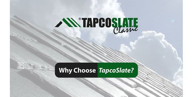 Capco Slates Tapco Classic Artificial Slate Roof Tiles - Pack of 25 (445mm x 295mm x ...