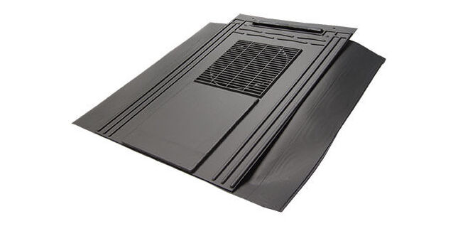 TapcoSlate Classic Inline Slate Roof Vent - 430mm x 430mm x 90mm