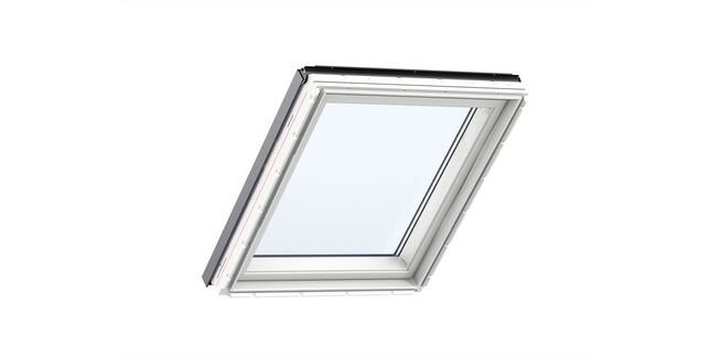 VELUX GIU MK34 0066 White Maintenance-Free Fixed Additional Element - 78cm x 92cm