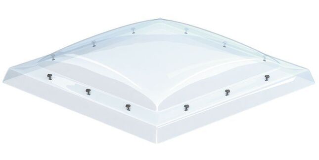 VELUX Clear Flat Polycarbonate Roof Dome - ISD 0010