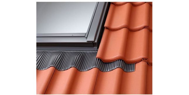 VELUX EL UK04 6000 Replacement Single Slate Flashing - 134cm x 98cm