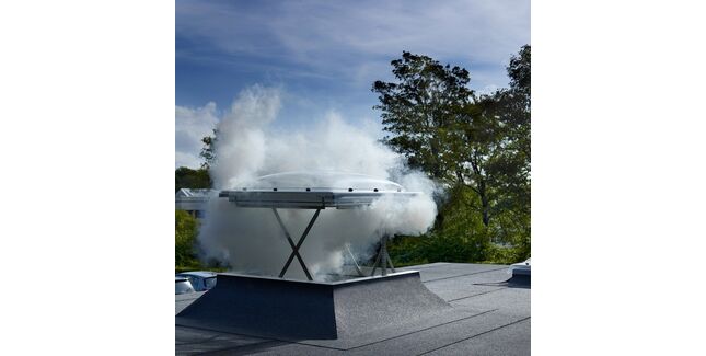 VELUX CSP 100100 1073Q Flat Roof Smoke Ventilation Base - 100cm x 100cm