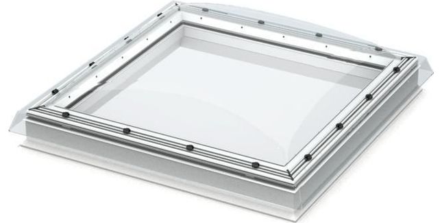VELUX CFP 090120 0073QV Fixed Flat Roof Window Base Unit - 90cm x 120cm