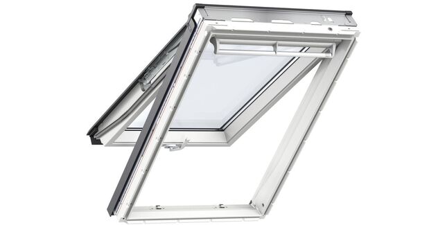 VELUX GPU SK08 0066 White Maintenance-Free Top Hung Window - 114cm x 140cm