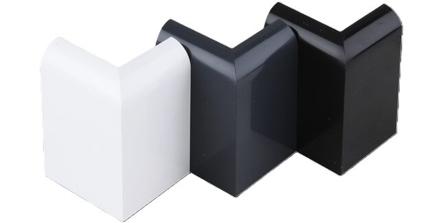 TRC EPDM External Edge Corner Trim - 50mm x 50mm (Includes fixings)