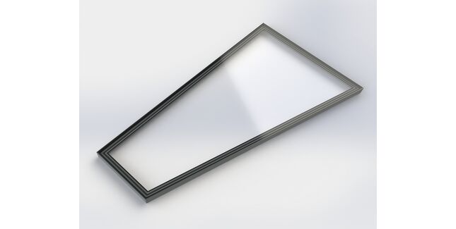 Roofglaze Skyway Bespoke Custom-Made Fixed Flat Glass Rooflight