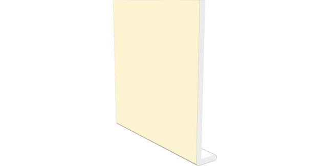 Freefoam 10mm uPVC Fascia Board - Pale Gold (5m)