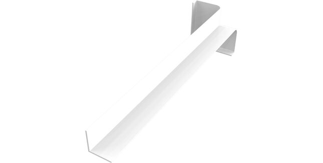 Freefoam uPVC 90° Plain Fascia Square Leg Internal Corner