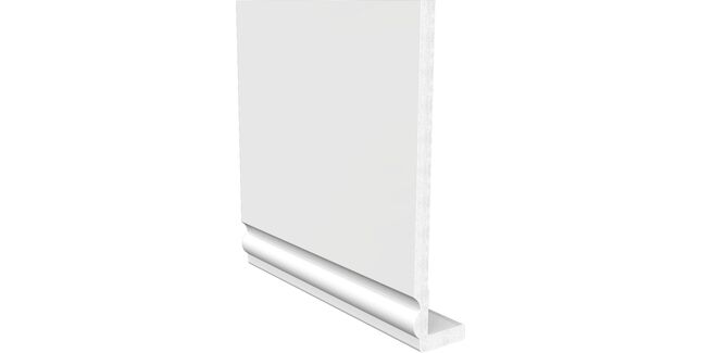 Freefoam 10mm uPVC Ogee Cap Over Fascia Board - 5m (White)