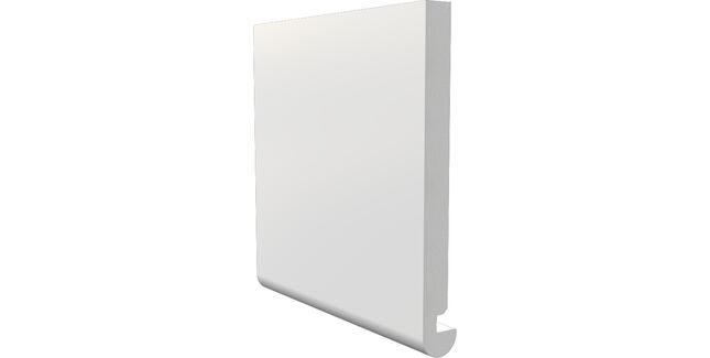 Freefoam 15mm Magnum uPVC Round Nose Fascia Board - 5m (White)