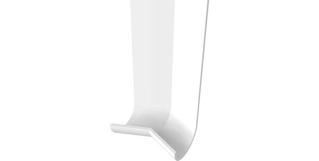 Freefoam 135° External Bullnose Corner - White