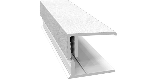 Freefoam 2-Part Edge Trim For PVC Cladding Boards - 3m