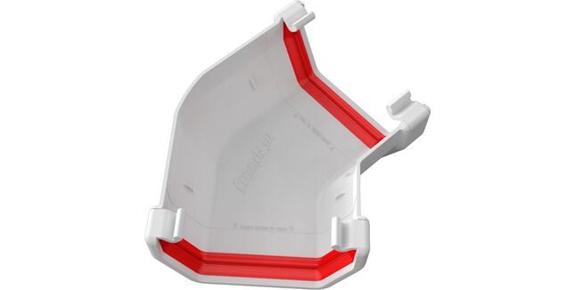 Freeflow 114mm uPVC 135° Square Gutter Angle