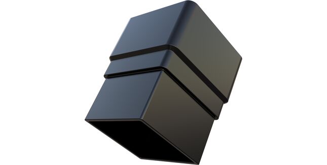 Freeflow 65mm uPVC Square Downpipe Socket