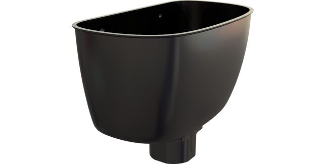Freeflow 114mm uPVC Round Rainwater Hopper