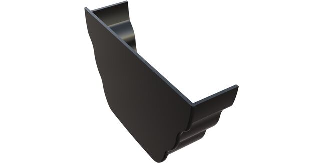 Freeflow 135mm uPVC Ogee Internal Stop End