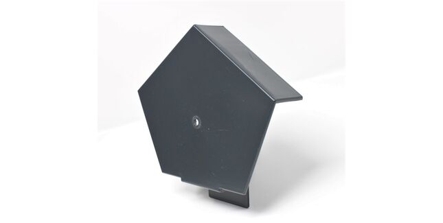 European Plastics Type M Concrete Tile Ridge End Unit