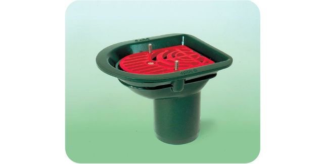 Caroflow 100mm Flat Roof Balcony Drainage Outlet